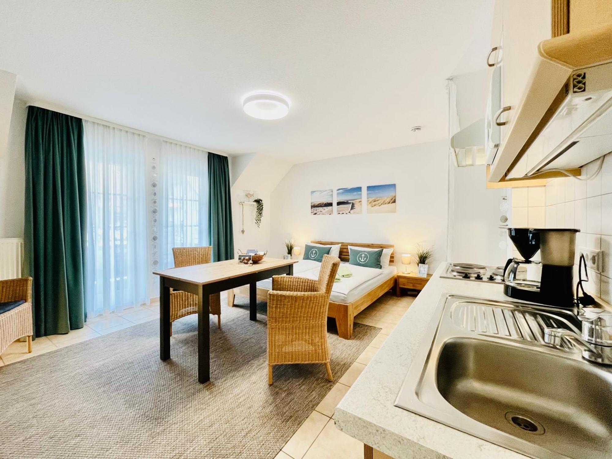 Ferienwohnung Strandkoje オストゼーバート・ディアーハーゲン エクステリア 写真