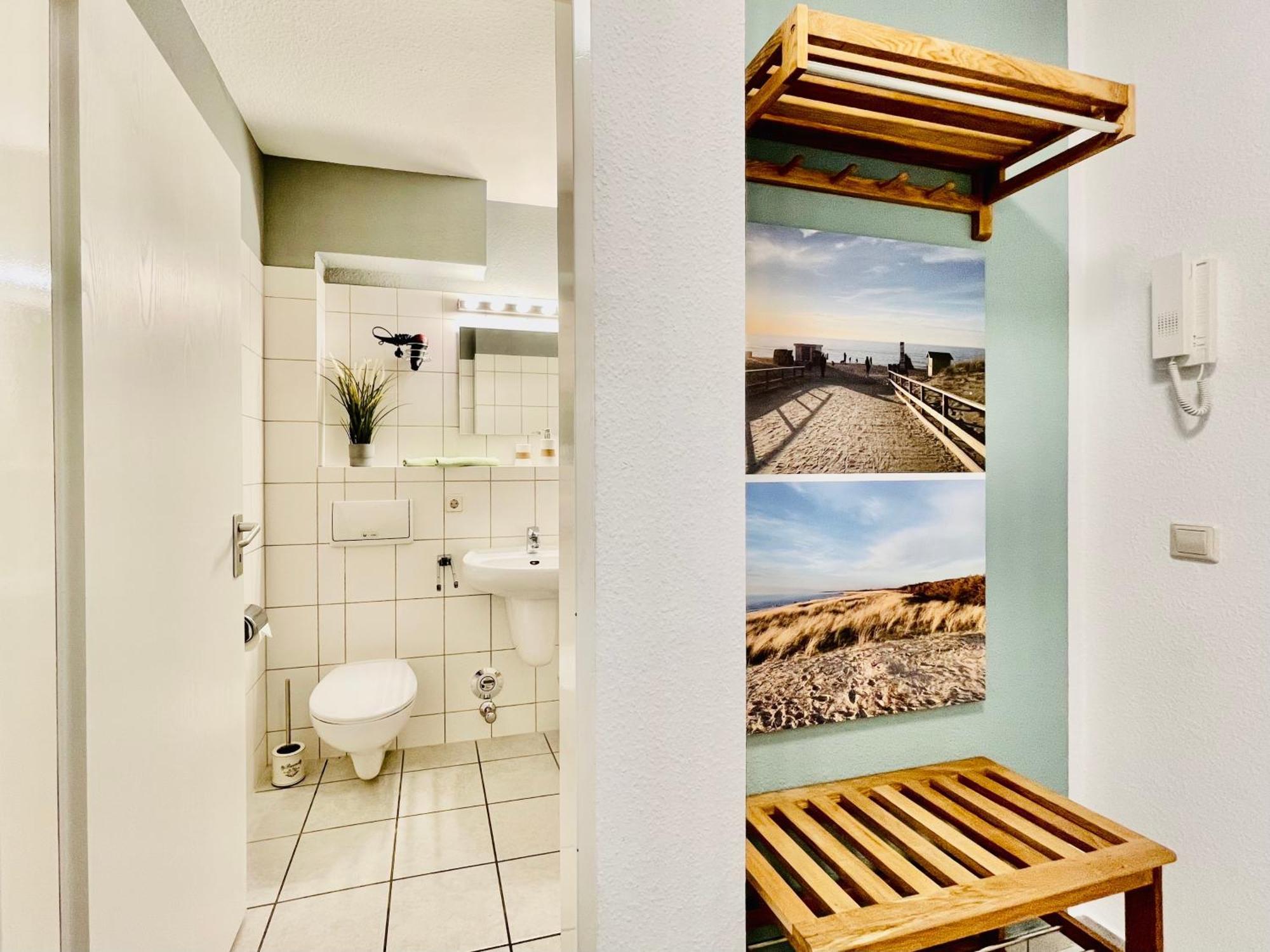 Ferienwohnung Strandkoje オストゼーバート・ディアーハーゲン エクステリア 写真